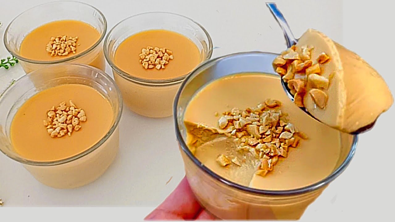 عندك حليب وملعقتين نسكافية تعالي أعملي أحلي تحلية باردة بدون فرن ولا نشا