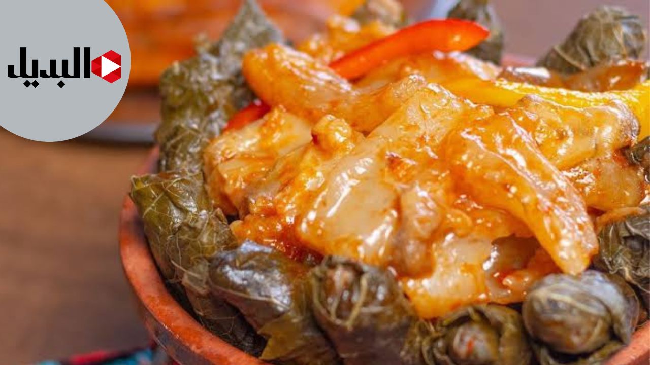 طريقة عمل ورق العنب بشوربة الكوارع في العيد لسفرة تشرفك قدام ضيوفك