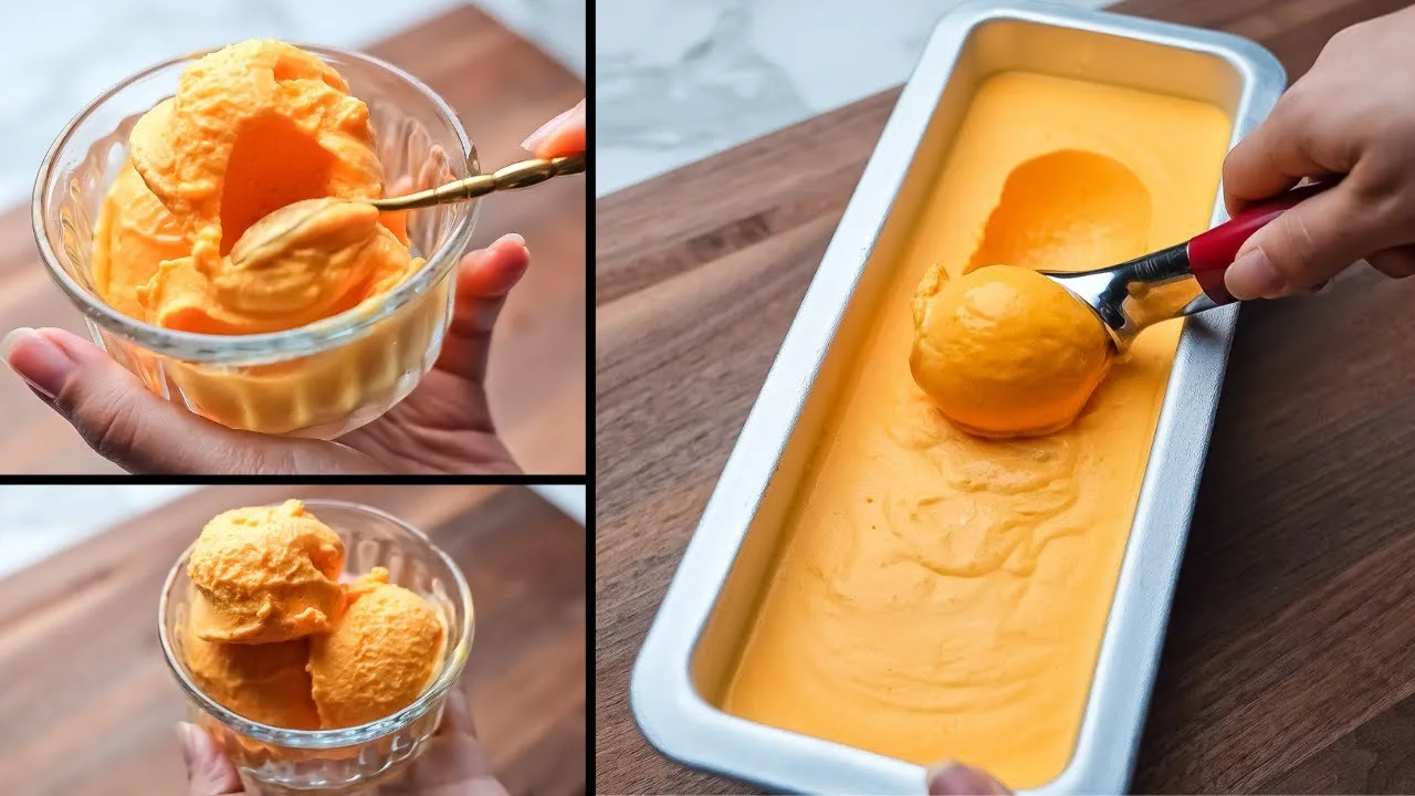 الحل المثالي للحر الشديد.. طريقة عمل آيس كريم الفراولة والمانجو في المنزل “الحلو المفضل للأطفال”