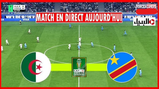 “مـاتش algérie شغال” تردد قناة المغربية الرياضية لمشاهدة مباراة الجزائر ضد الكونغو الديمقراطية في ثمن النهائي بشــكل مجاني